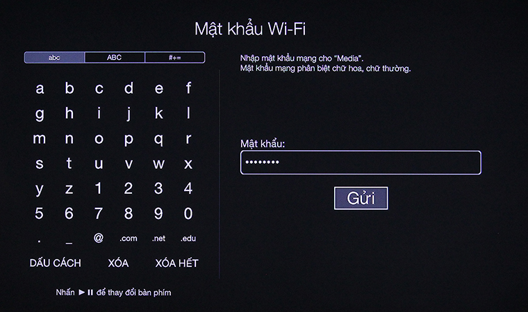 Kết nối mạng wifi Kết nối mạng wifi