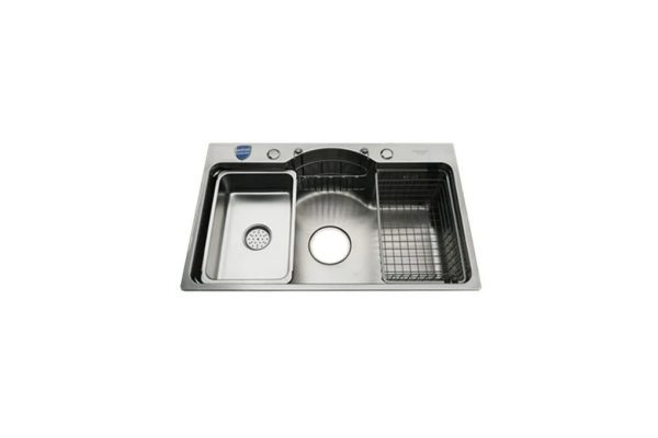 Chậu rửa bát inox 1 hố Faster FS 7848 HMS Chậu rửa bát inox 1 hố Faster FS 7848 HMS