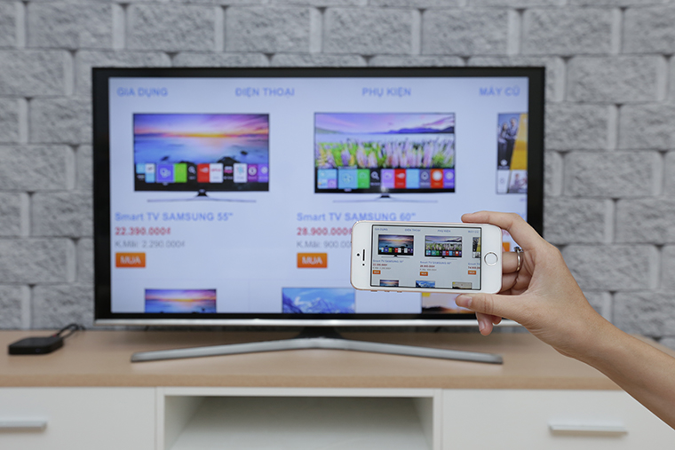 Cach Chuyen Hinh Tu Iphone Len Tivi Khong Can Day Cap