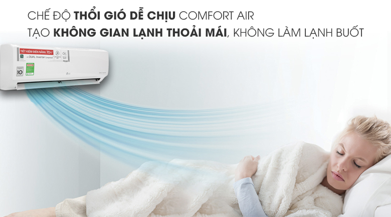 Comfort Air - Máy lạnh LG Inverter 1 HP V10ENH