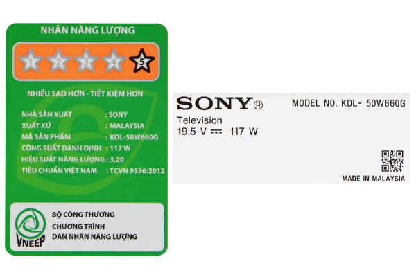Smart Tivi Sony 50 Inch Kdl 50w660g