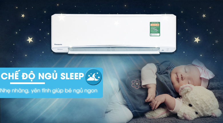 Chế độ ngủ ngon - Máy lạnh Panasonic Inverter 1.5 HP CU/CS-XU12UKH-8