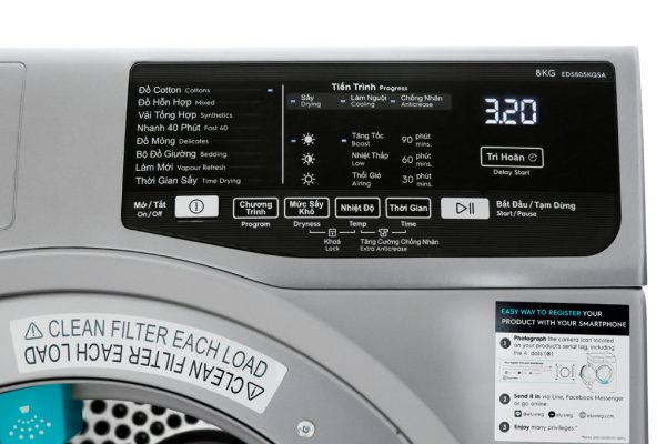 May Say Electrolux 8 Kg Eds805kqsa