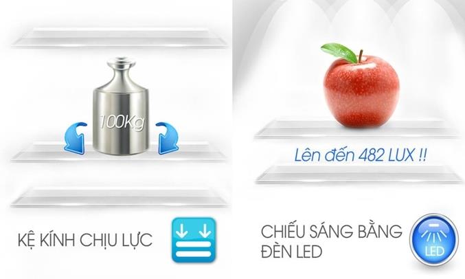 Tủ lạnh Sharp Inverter 678 lít SJ-FX688VG-RD