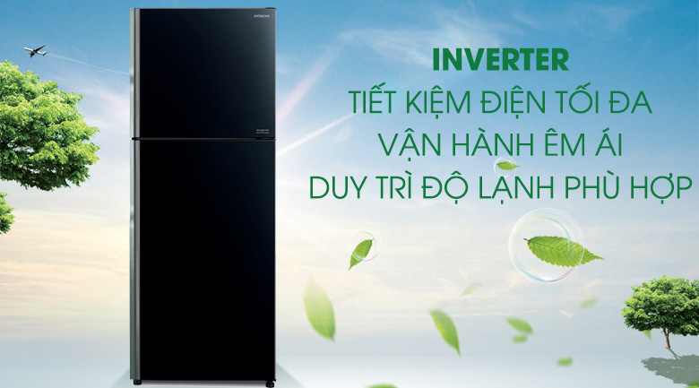 Tủ lạnh Hitachi Inverter 366 lít R-FVX480PGV9 (GBK)