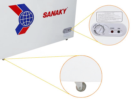 Tủ đông Sanaky Inverter 230 lít VH-2899W3
