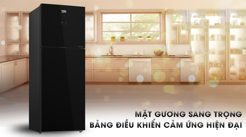 Tủ lạnh Beko Inverter 375 lít RDNT401E50VZGB