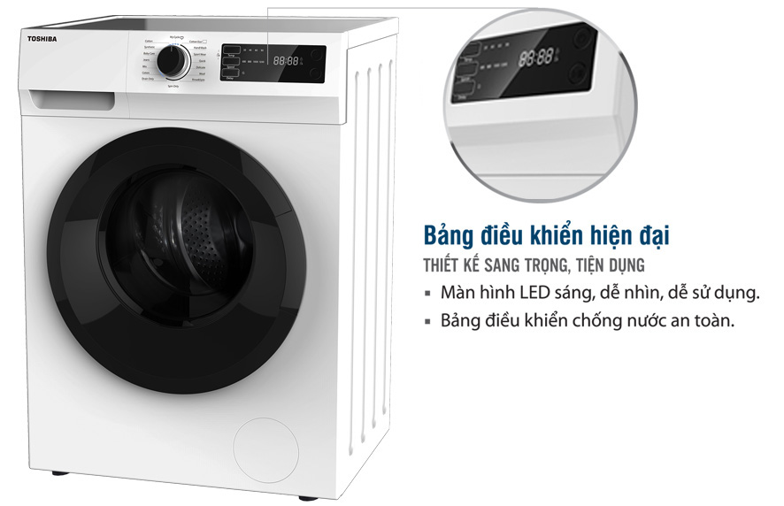 Máy giặt Toshiba Inverter8.5 Kg TW-BK95S2V WK