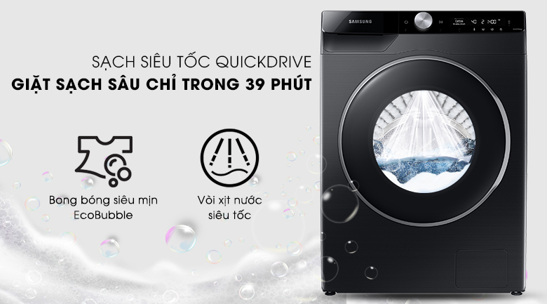 Máy giặt Samsung AI Inverter 9kg WW90TP44DSB