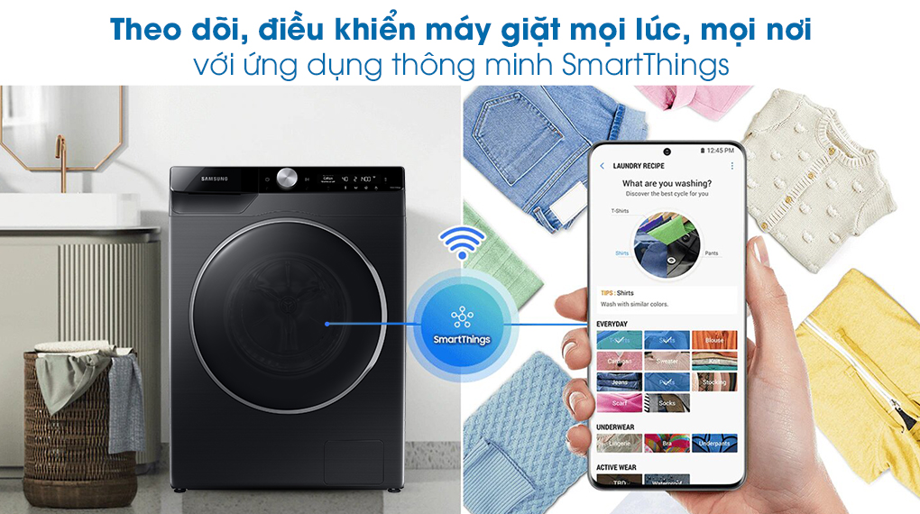 Máy giặt Samsung Inverter 10kg WW10TP44DSB