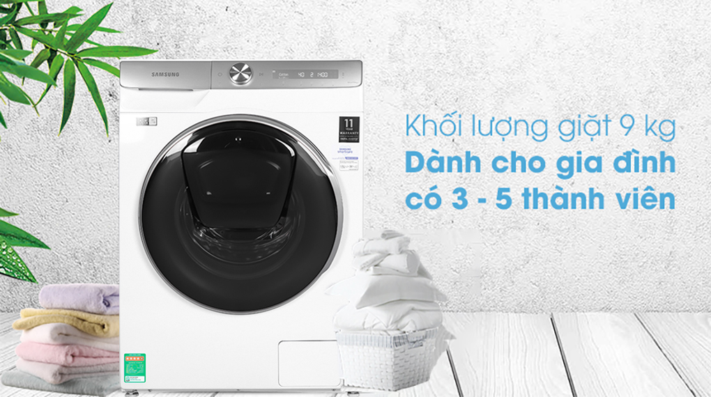 Máy giặt Samsung Inverter 9 Kg WW90TP54DSH