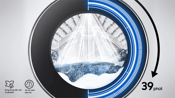 Máy giặt Samsung Addwash Inverter 9Kg WW90TP54DSB