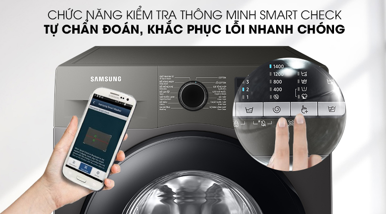 Máy giặt Samsung Inverter 9.5kg WW95TA046AX