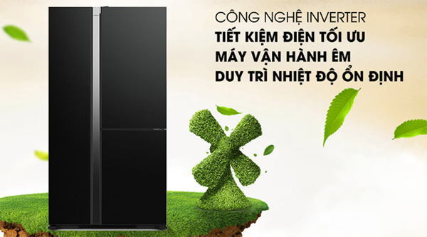 Tủ lạnh Hitachi Inverter 590 lít R-M800PGV0(GBK)