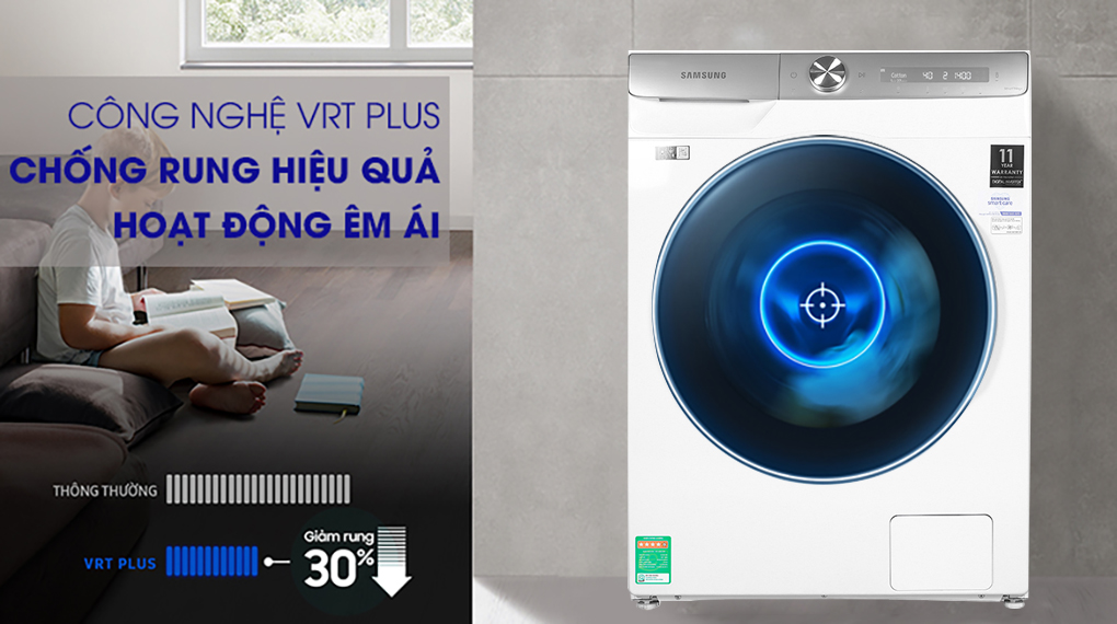 Máy giặt Samsung Inverter 9 Kg WW90TP54DSH