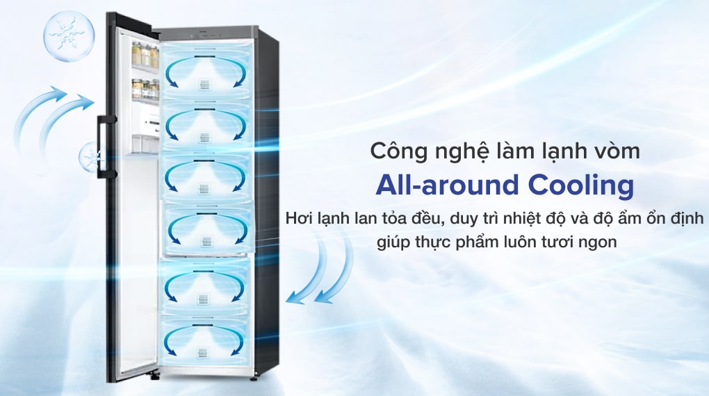 Tủ lạnh Samsung Inverter 323 lít RZ32T744535