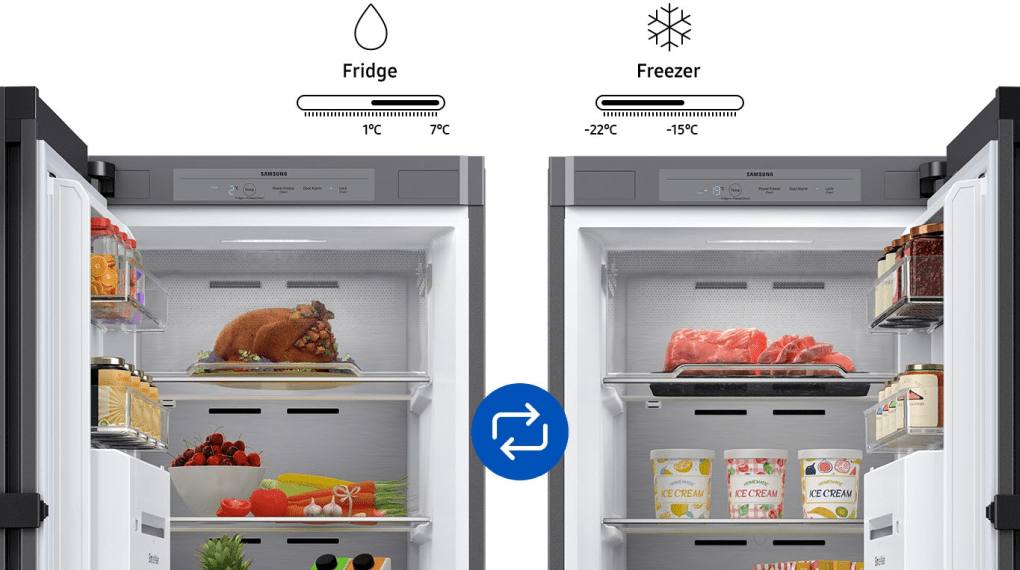 Tủ lạnh Samsung Inverter 323 lít RZ32T744535