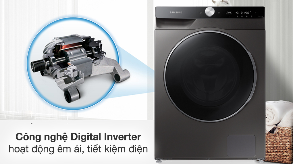 Máy giặt sấy Samsung Inverter 12 kg WD12TP34DSX