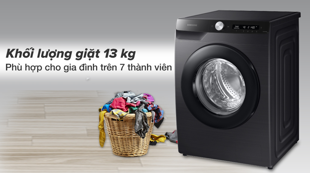 Máy giặt Samsung Inverter 13 kg WW13T504DAB