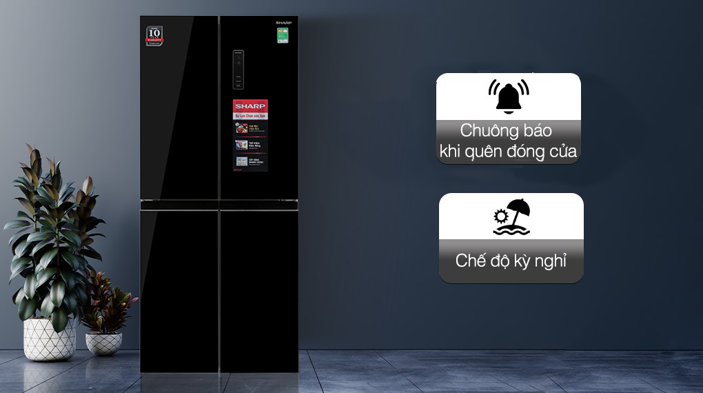Tủ lạnh Sharp Inverter 362 lít SJ-FX420VG-CH