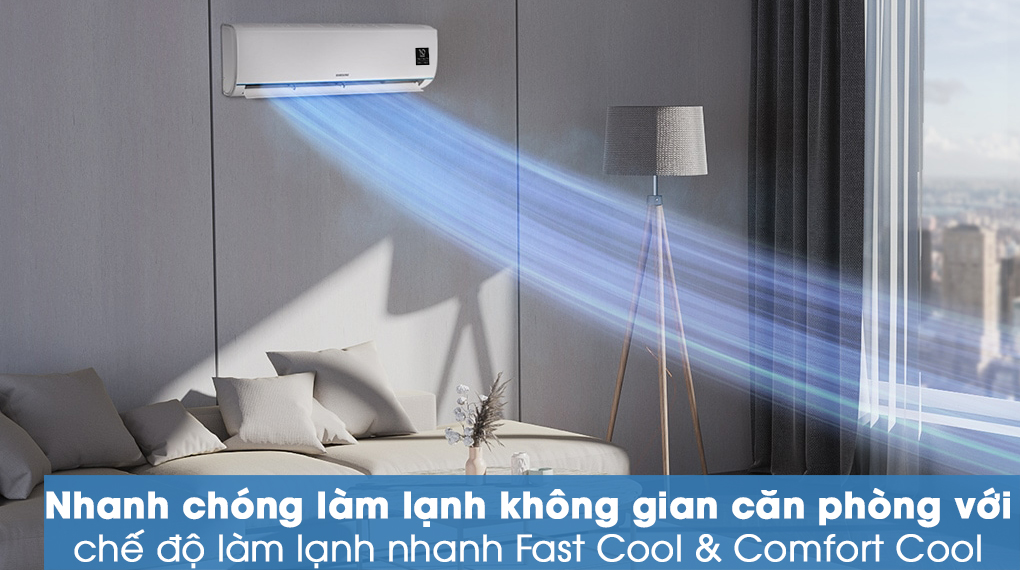 Máy lạnh Samsung Inverter 1 HP AR09TYHQASINSV