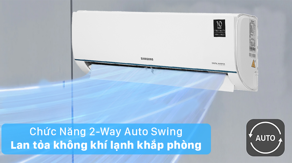 Máy lạnh Samsung Inverter 1 HP AR09TYHQASINSV