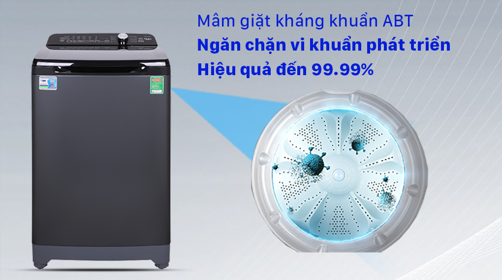 Máy giặt Aqua 10.5 KG AQW-FR105GT BK