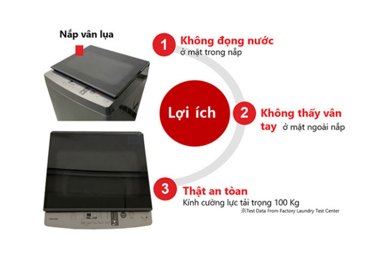 Máy giặt Toshiba Inverter 10.5kg AW-DUK1160HV SG