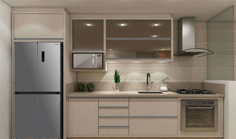 Tủ lạnh Sharp Inverter 404 lít SJ-FX420V-SL