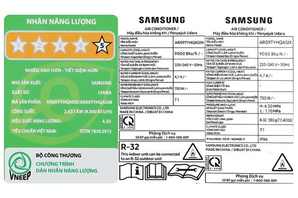 May Lanh Samsung Inverter 1 Hp Ar09tyhqasinsv