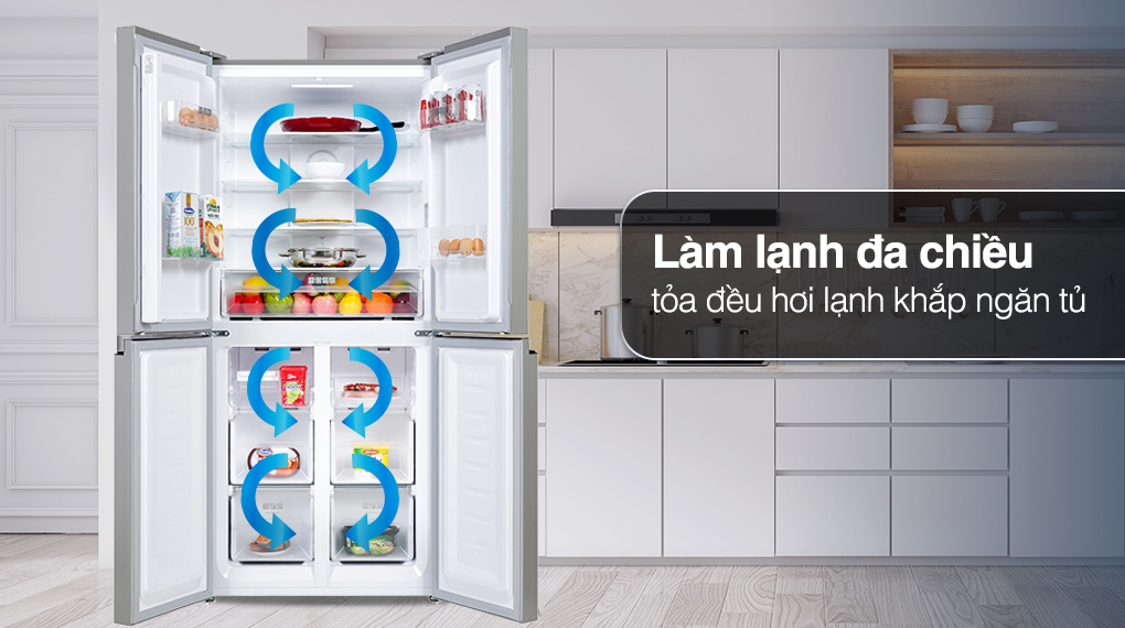 Tủ lạnh Sharp Inverter 404 lít SJ-FX420VG-BK