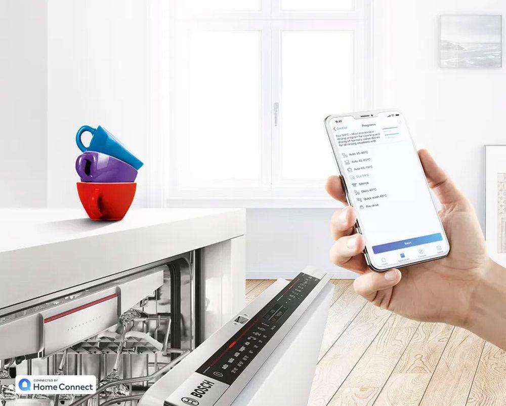 Máy rửa bát Bosch bán âm SMI8YCS03E