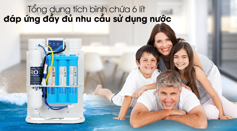 Máy lọc nước không vỏ RO Karofi KAQ-U95 10 lõi