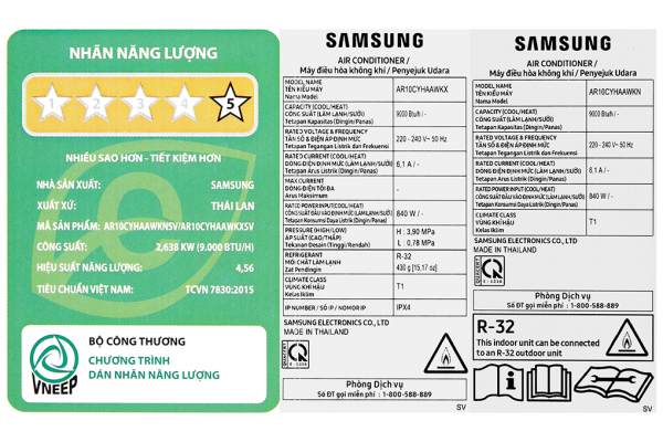 May Lanh Samsung Inverter 1 Hp Ar10cyhaawknsv