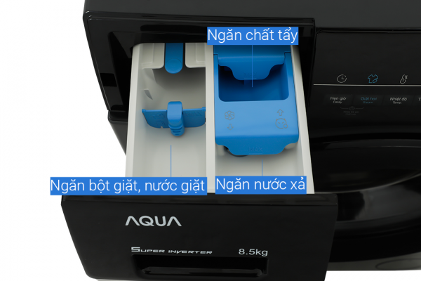 May Giat Aqua Inverter 8.5 Kg AQD A852J BK