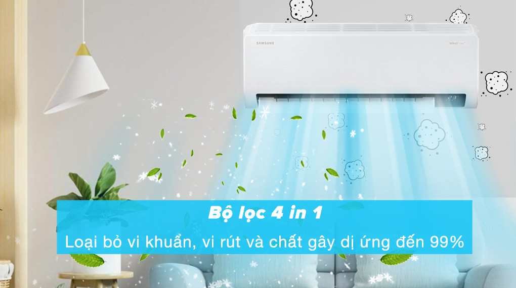 Máy lạnh Samsung Inverter 1 HP AR10CYECAWKNSV