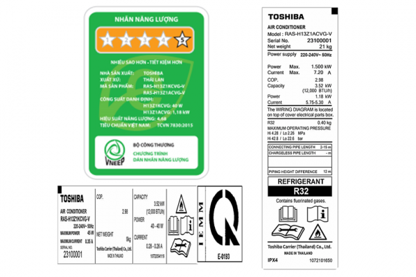 May Lanh Toshiba Inverter 1.5 HP RAS H13Z1KCVG V