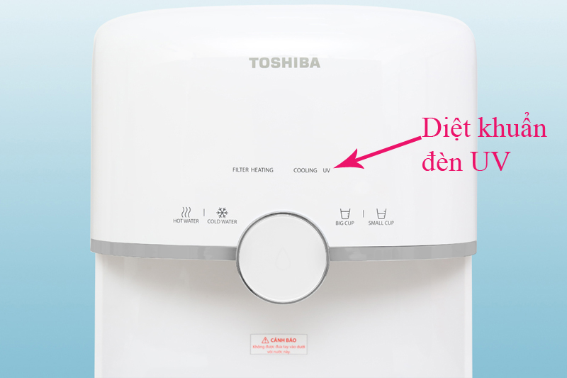 Máy lọc nước RO nóng nguội lạnh Toshiba TWP-W1643SV(W) 4 lõi