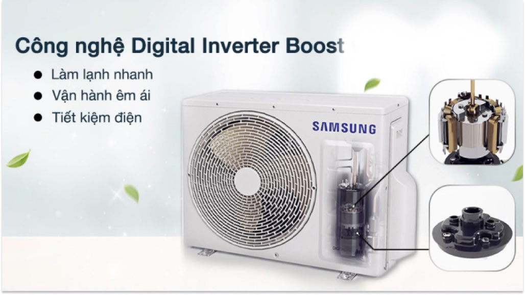 Máy lạnh Samsung Inverter 1.5 HP AR13CYECAWKNSV
