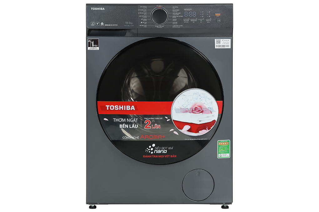 May Giat Toshiba Inverter 10.5 Kg TW T21BU115UWV(MG)