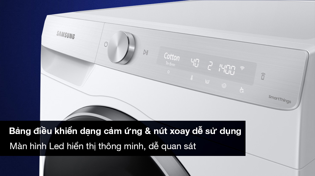 Máy giặt Samsung AI Inverter 12 kg WW12CGP44DSHSV