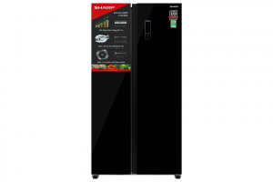 Tủ lạnh Sharp Inverter 442 lít SJ-SBX440VG-BK