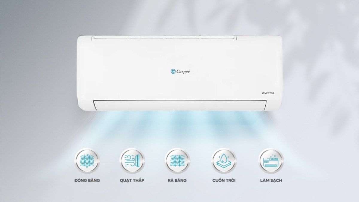 Điều hòa Casper Inverter 18800 BTU TC-18IS36