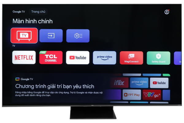 Google TV QD Mini LED TCL 4K 65 inch 65C755