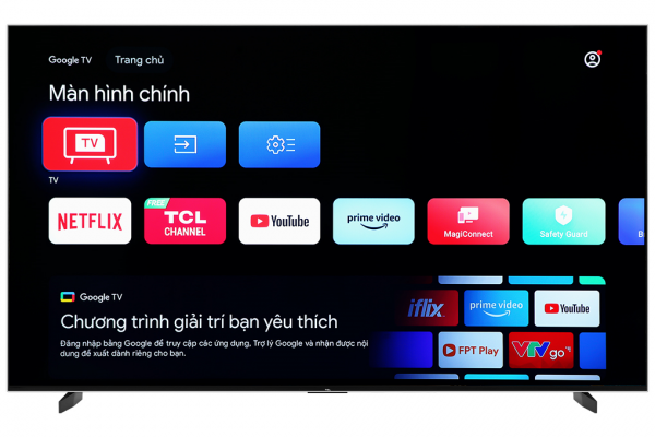 Google TV QD Mini LED TCL 4K 98 inch 98C755