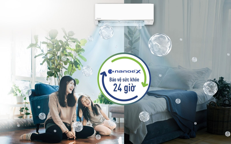 Máy lạnh Panasonic Inverter 1.5 HP CU/CS-RU12AKH-8