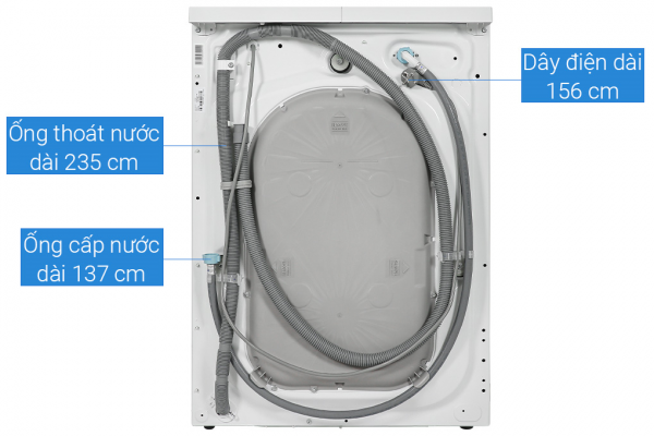 Máy giặt Electrolux Inverter 10 kg EWF1025DQWB