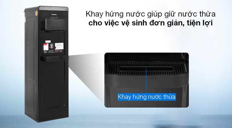 Cây nước nóng lạnh Toshiba RWF-W1917TV - Khay