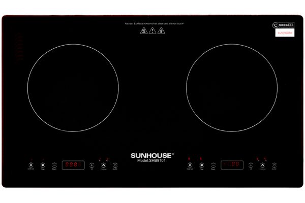 Bếp từ đôi lắp âm Sunhouse SHB9101