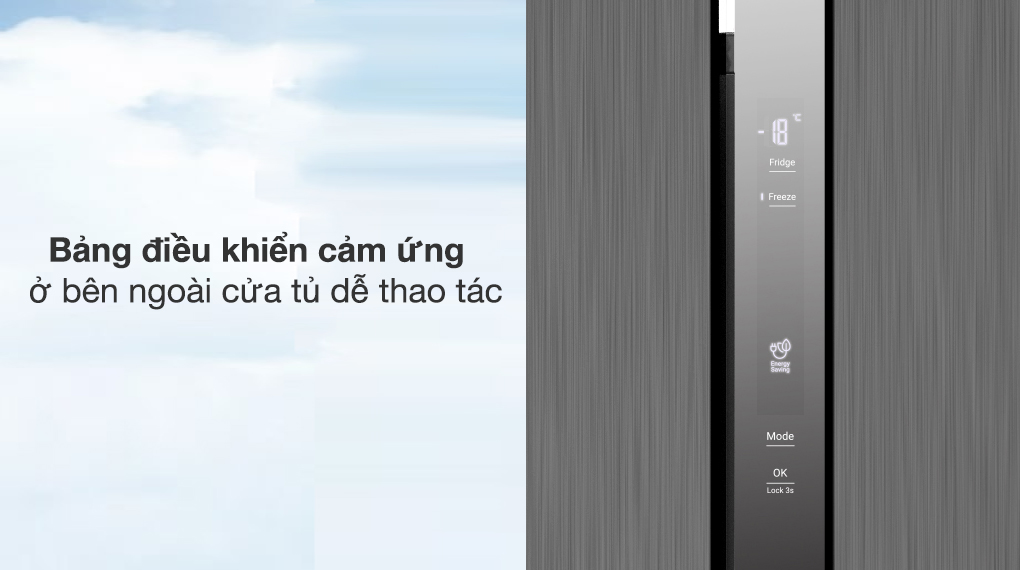 Tủ lạnh Hitachi Inverter 525 lít Side By Side HRSN9552DXVN - Tiện ích